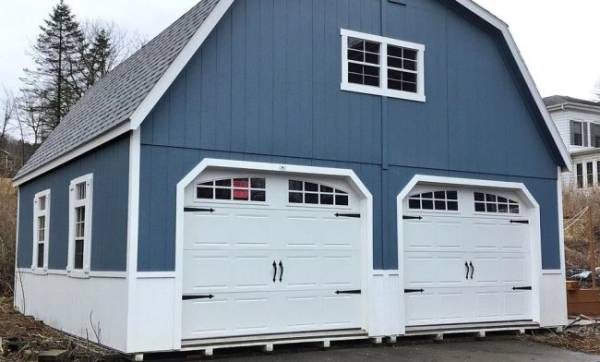 2-Story Double Wide Garage