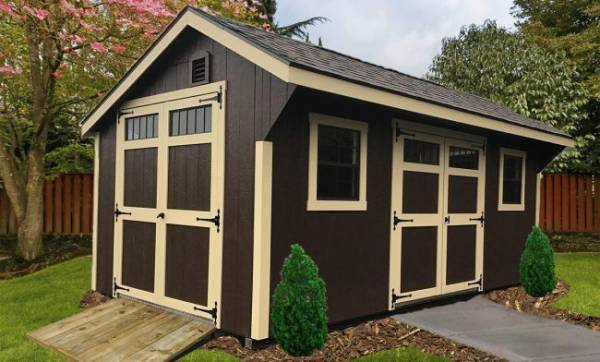 Smartside Classic A-Garage Shed