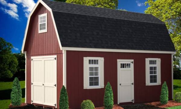 2-Story Single Wide Garage